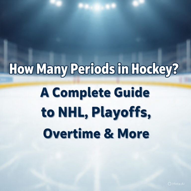 How Many Periods in Hockey? A Complete Guide to NHL, Playoffs, Overtime & More