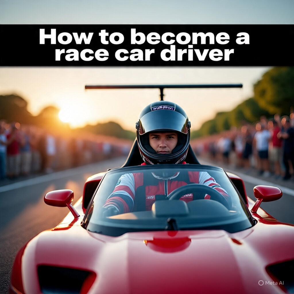 How to become a race car driver?