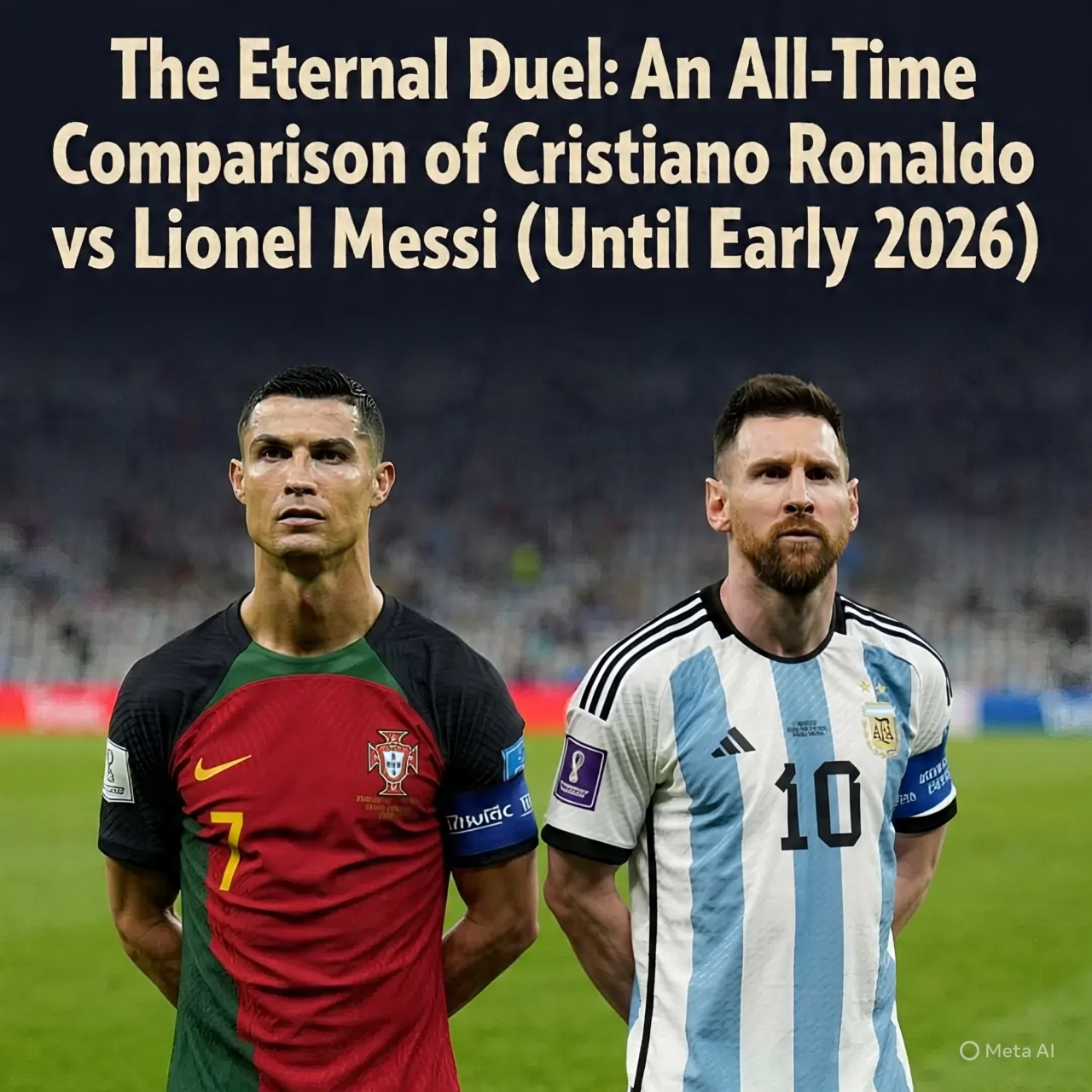 The Eternal Duel: An All-Time Comparison of Cristiano Ronaldo vs Lionel Messi (Until Early 2026)