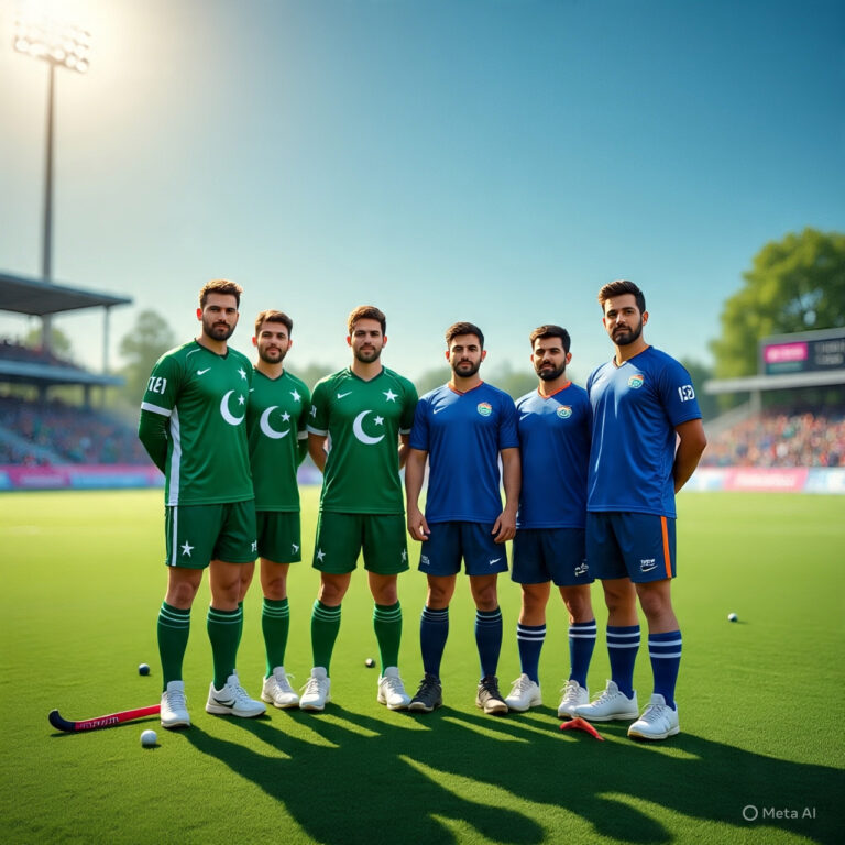 All-Time Comparison of Pakistan vs. India in Hockey