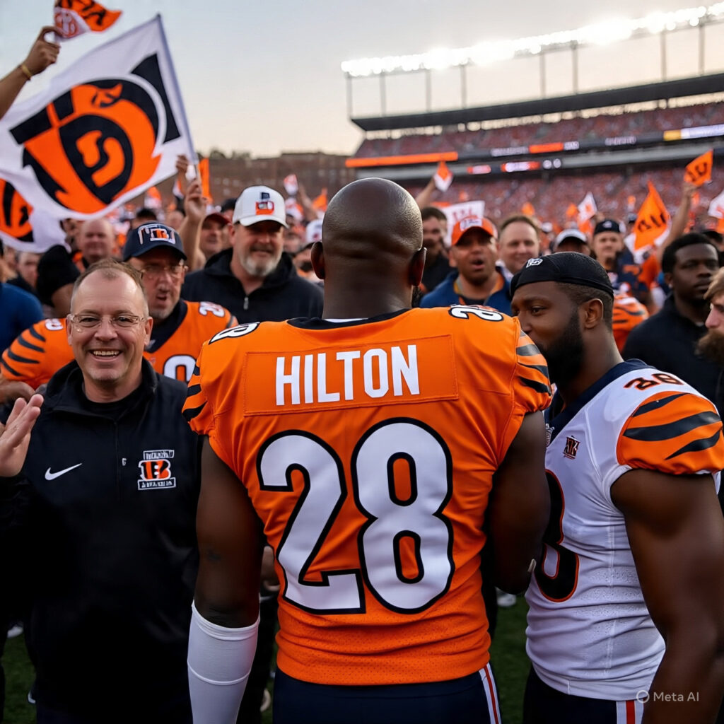 Mike Hilton Bengals Reunion