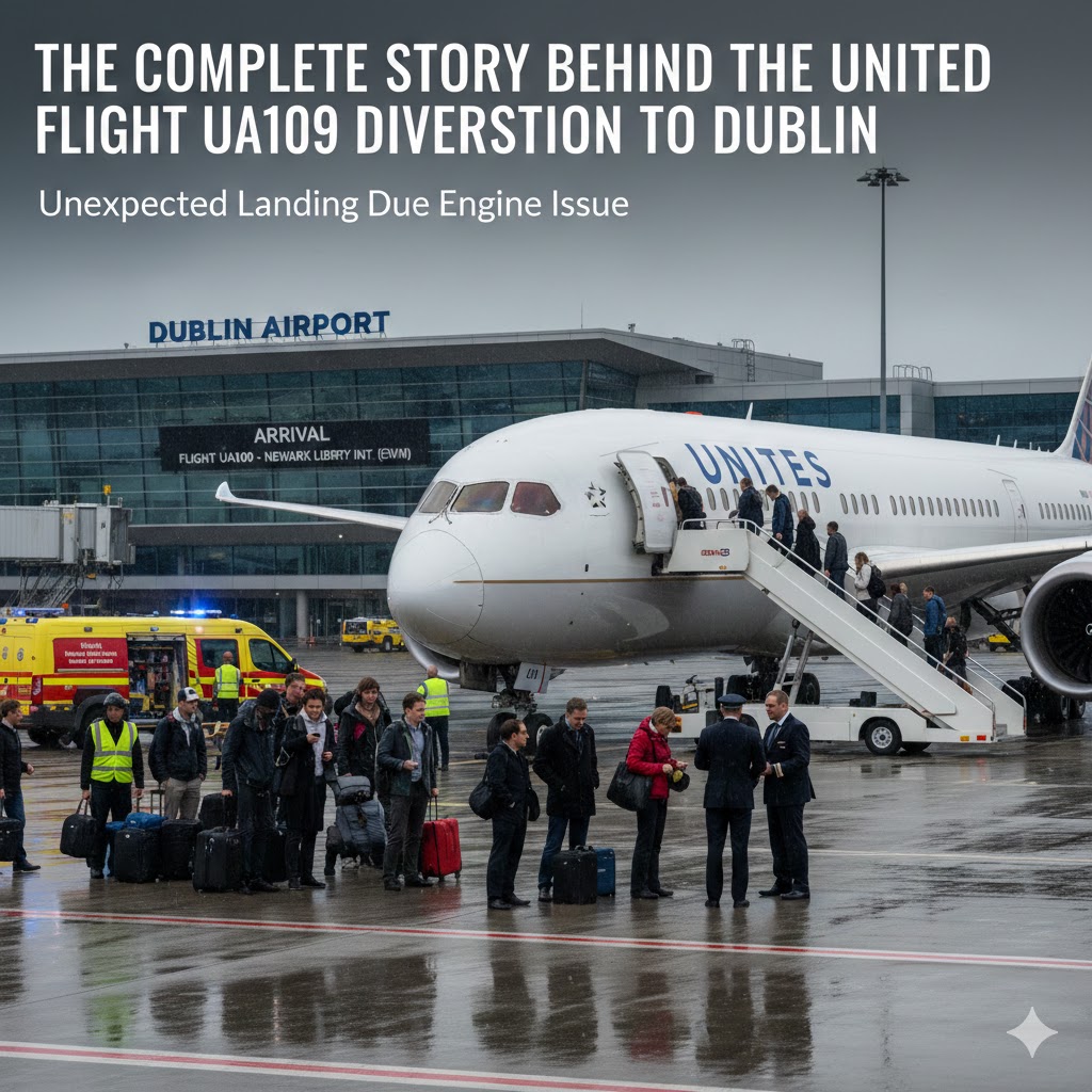 United Flight UA109 Diversion